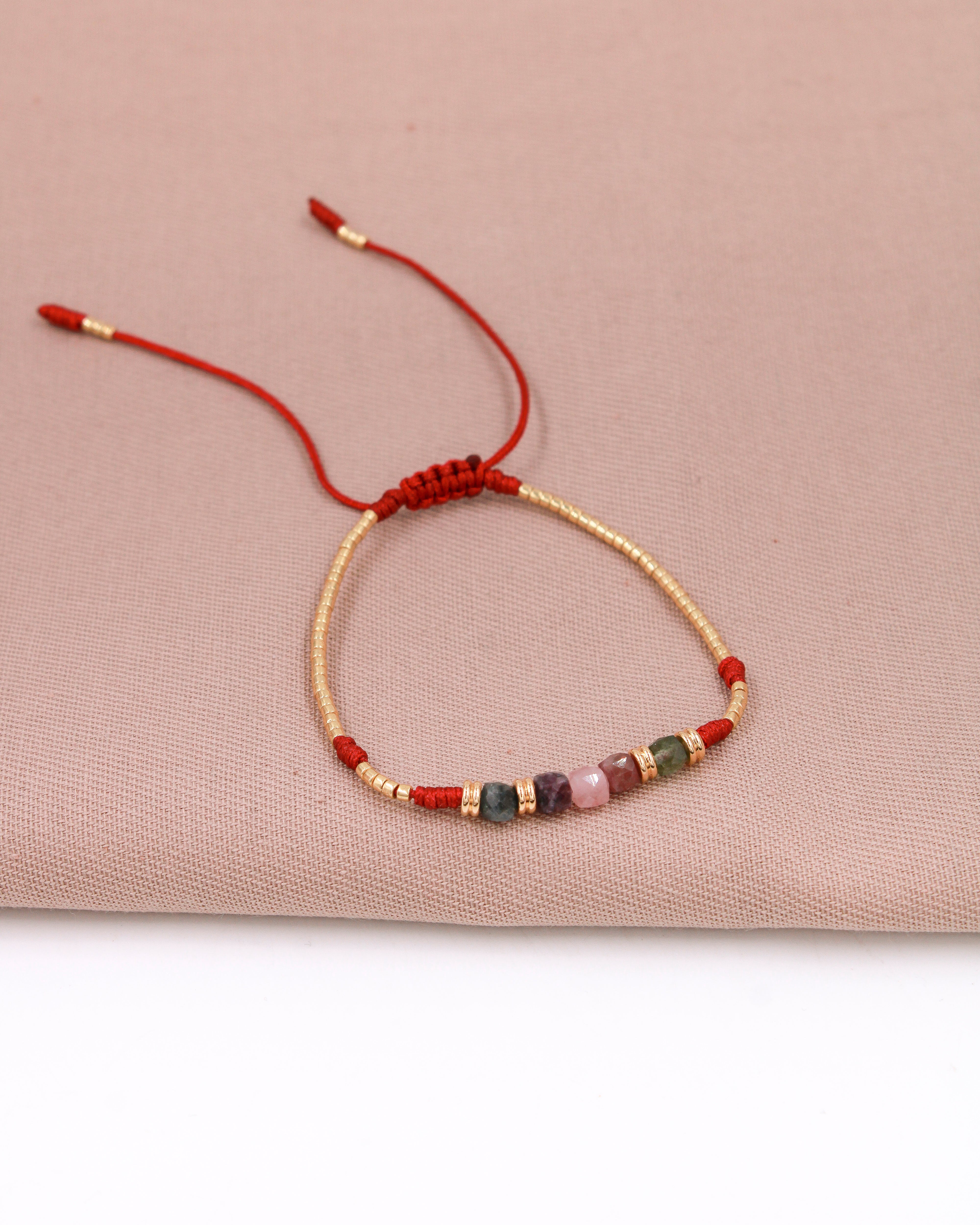 Pulsera Preciosa Turmalina Arcoíris – PP5