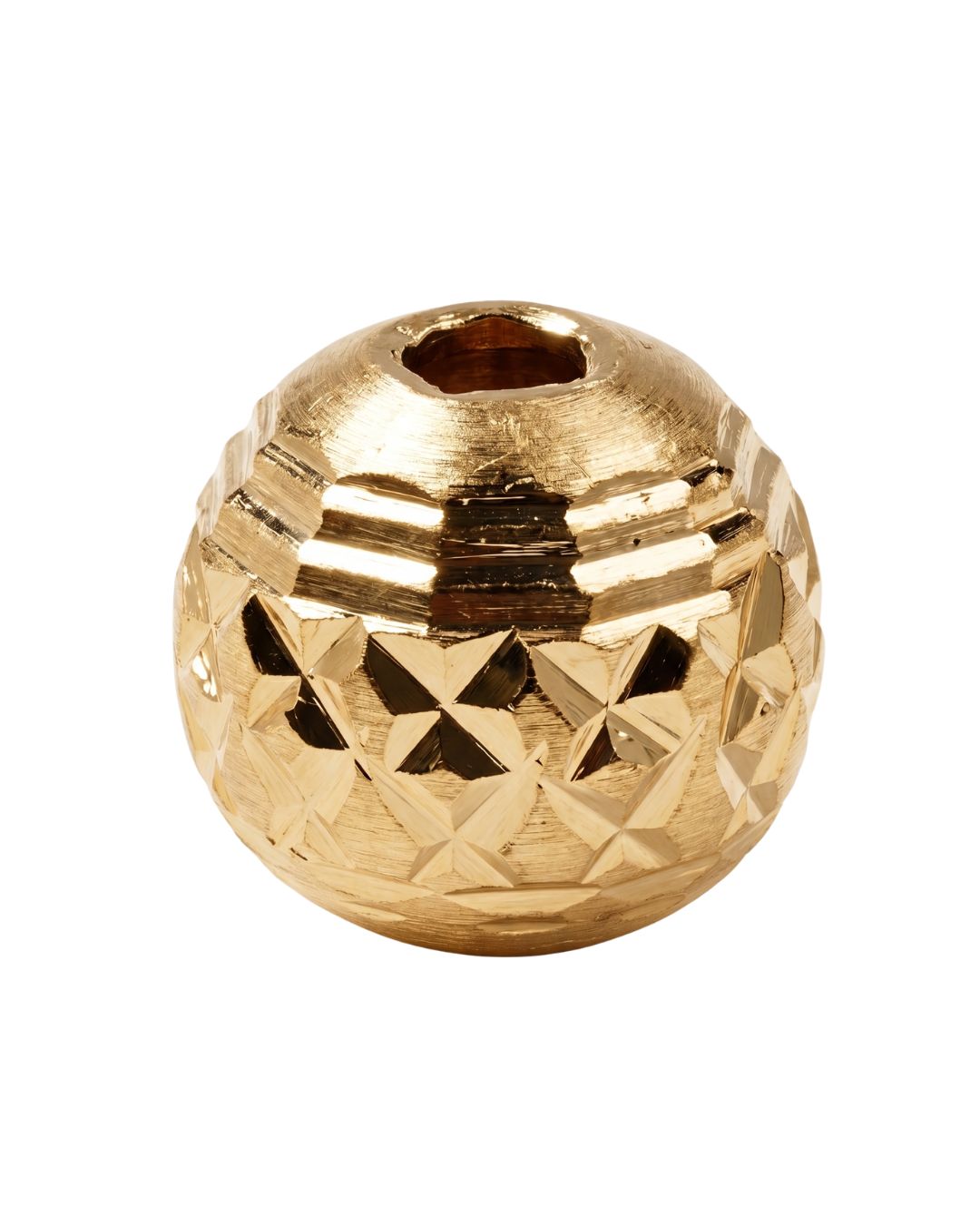 Balín Diamantado #8 - Oro laminado 18k - 1