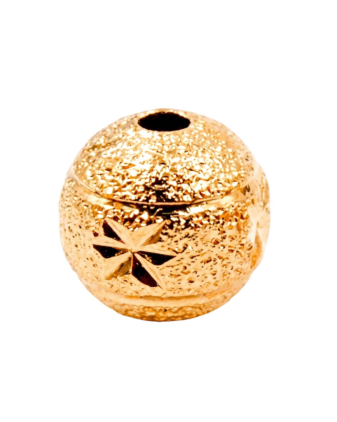 Balín Diamantado #8 - Oro laminado 18k - 1
