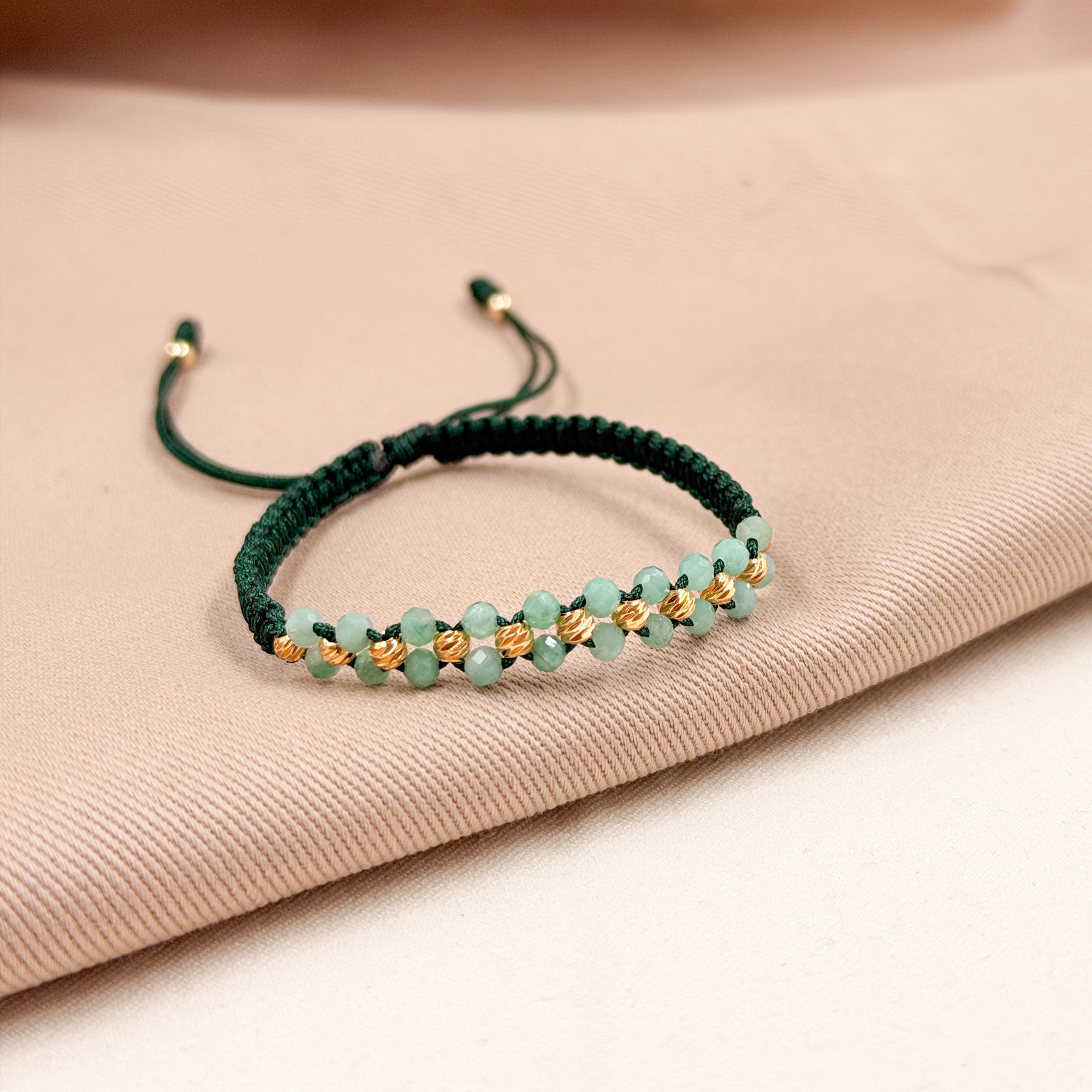 Pulsera de Esmeralda Certificada en Tres Carriles