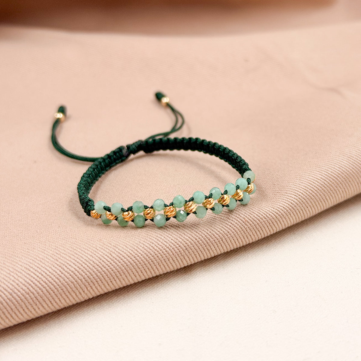 Pulsera de Esmeralda Certificada en Tres Carriles
