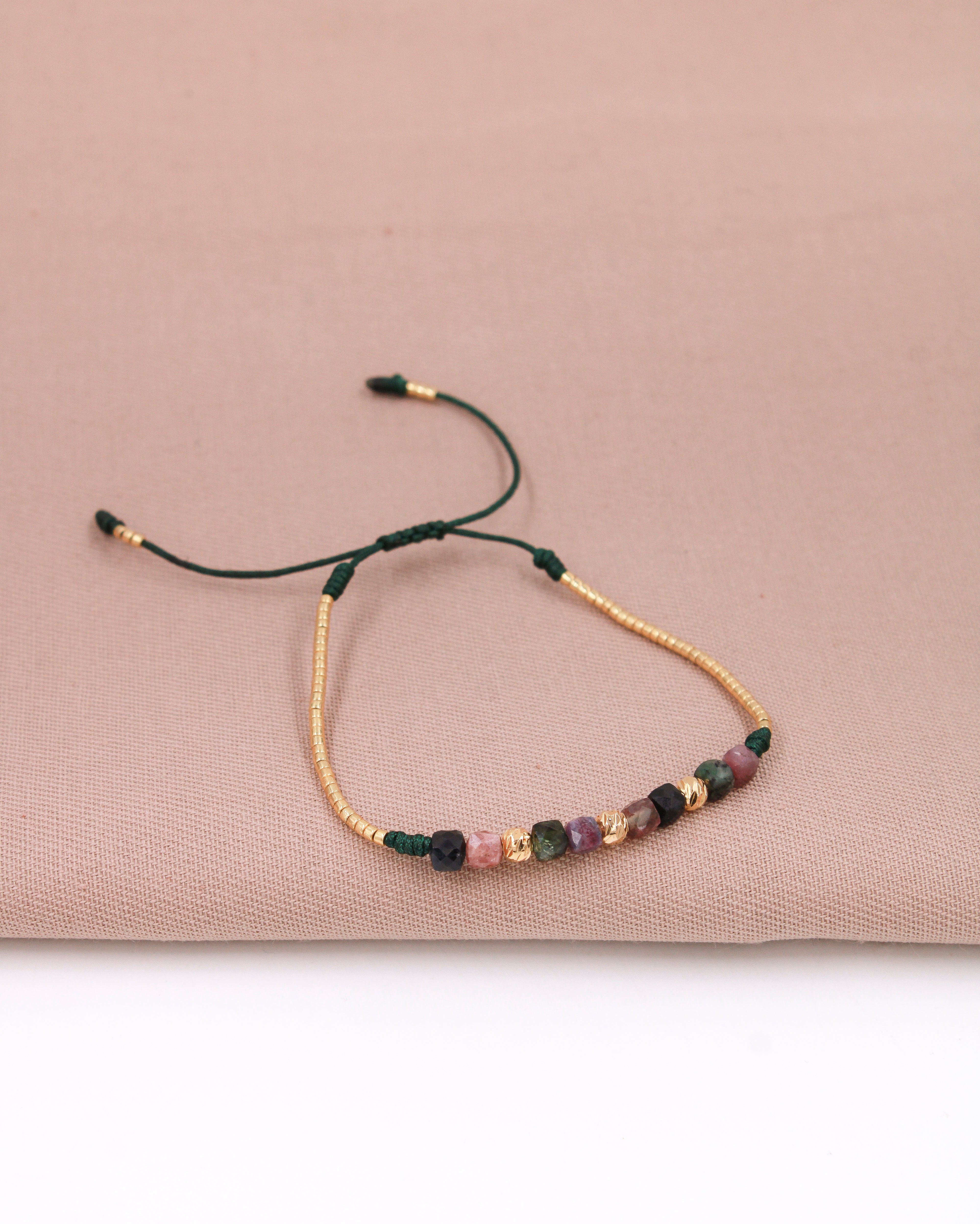 Pulsera Preciosa con Rubí Turmalina - PP3