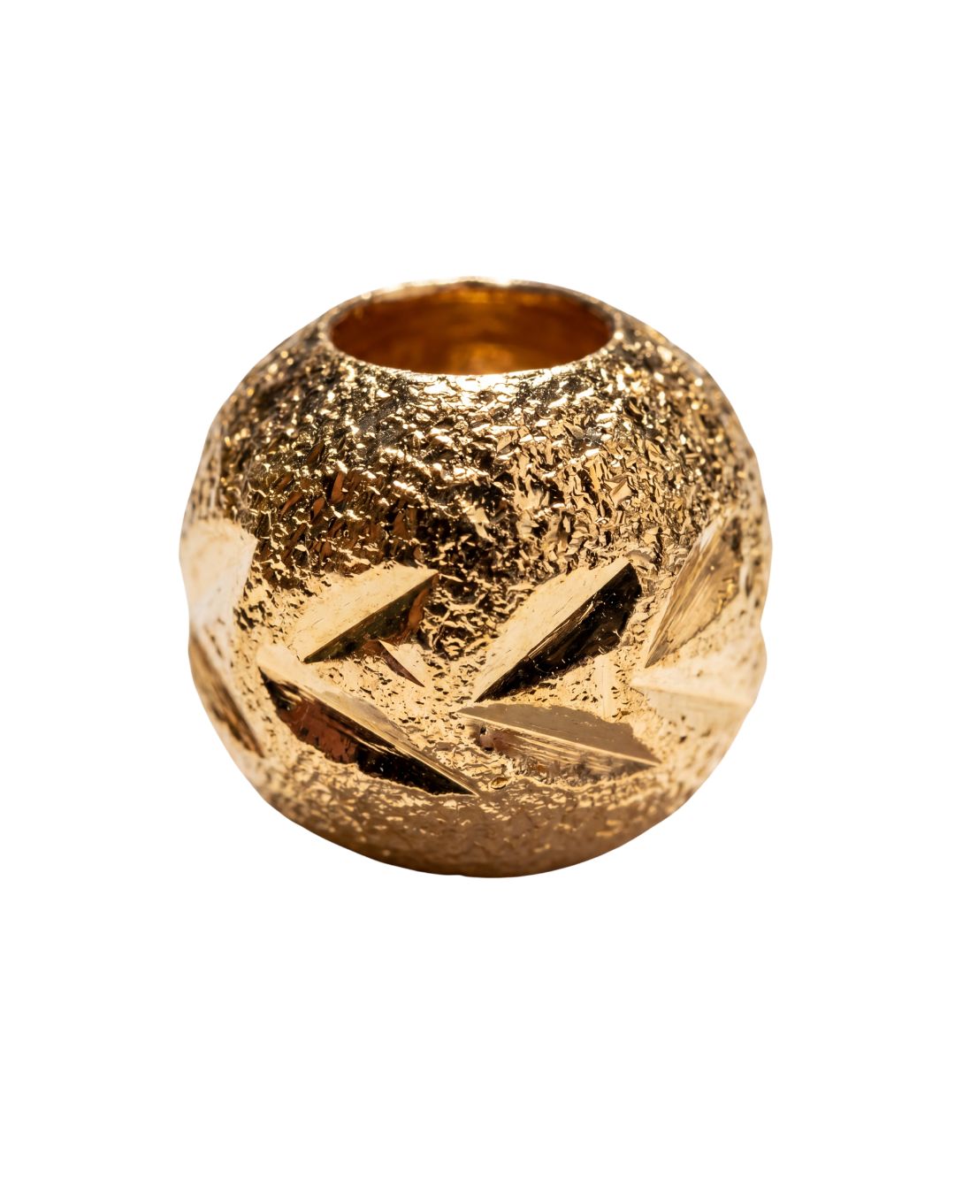 Balín diamantado #6 - Oro Laminado 18K
