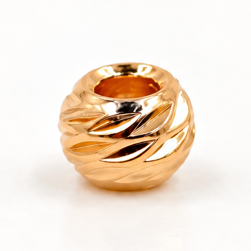 Balín diamantado #4 - Oro Laminadk 18K