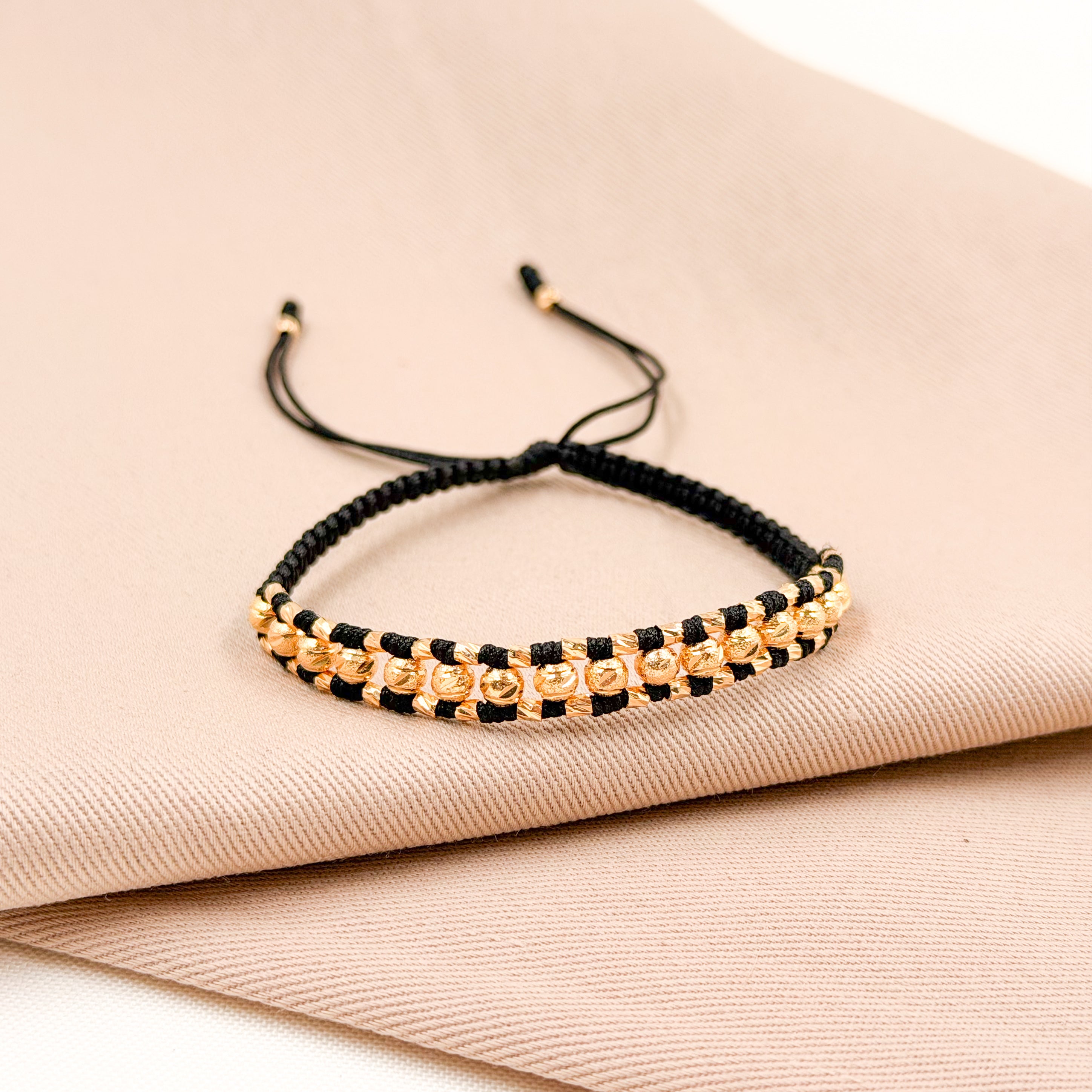 Pulsera con Cilindros Diamantados