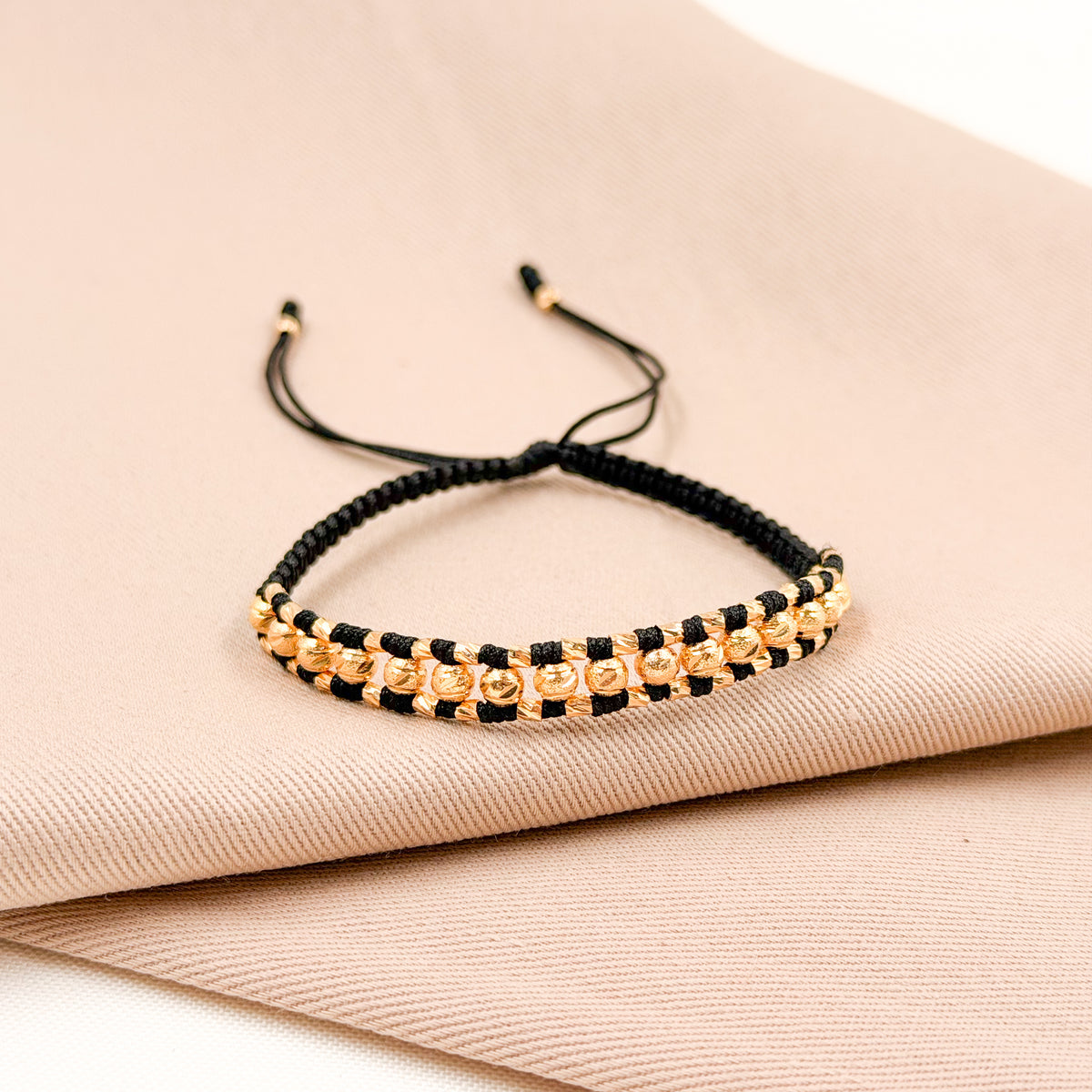 Pulsera con Cilindros Diamantados