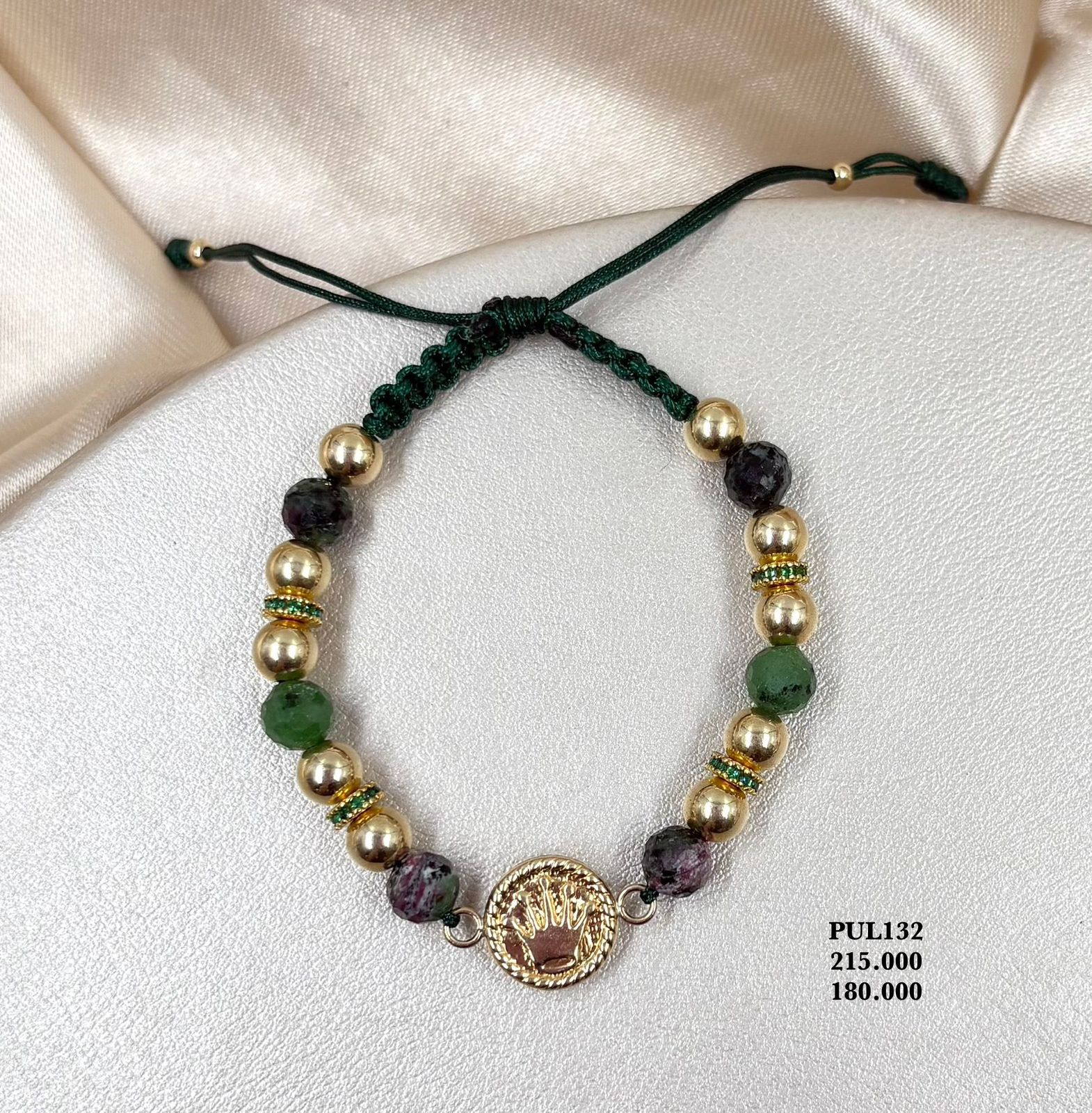 PUL132 Pulsera Rolex en oro laminado 18k