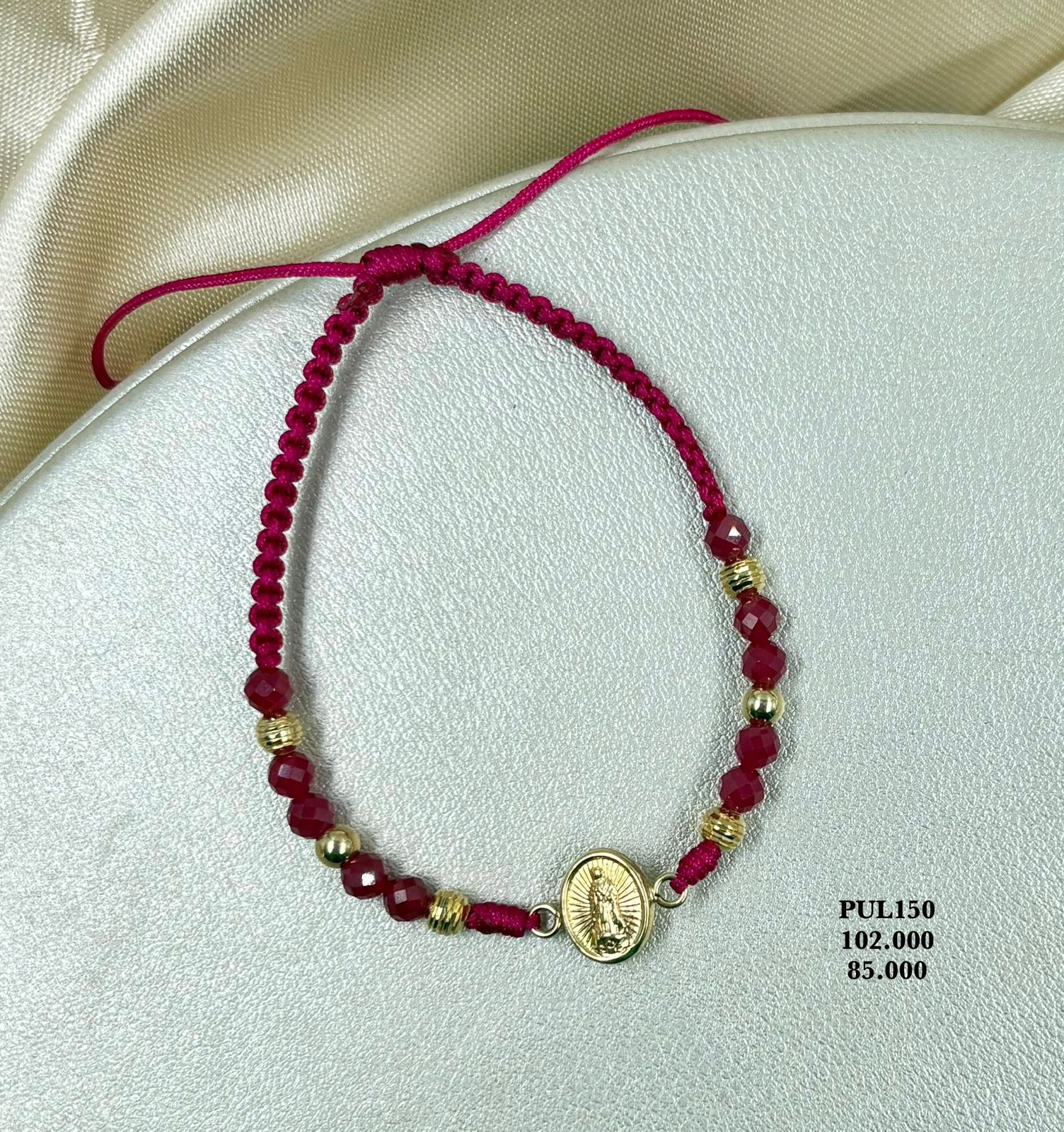 PUL150 Pulsera Virgen Guadalupe