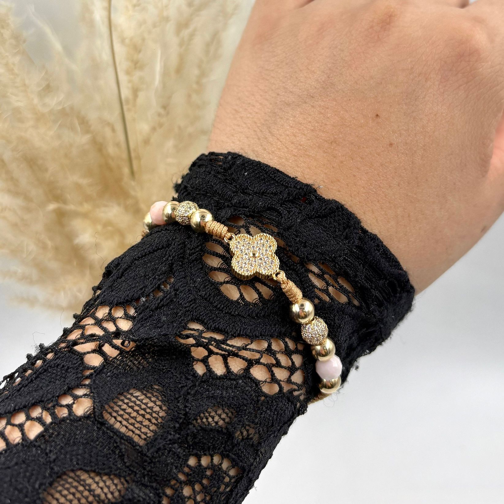 Pul166 Pulsera flor 🌺