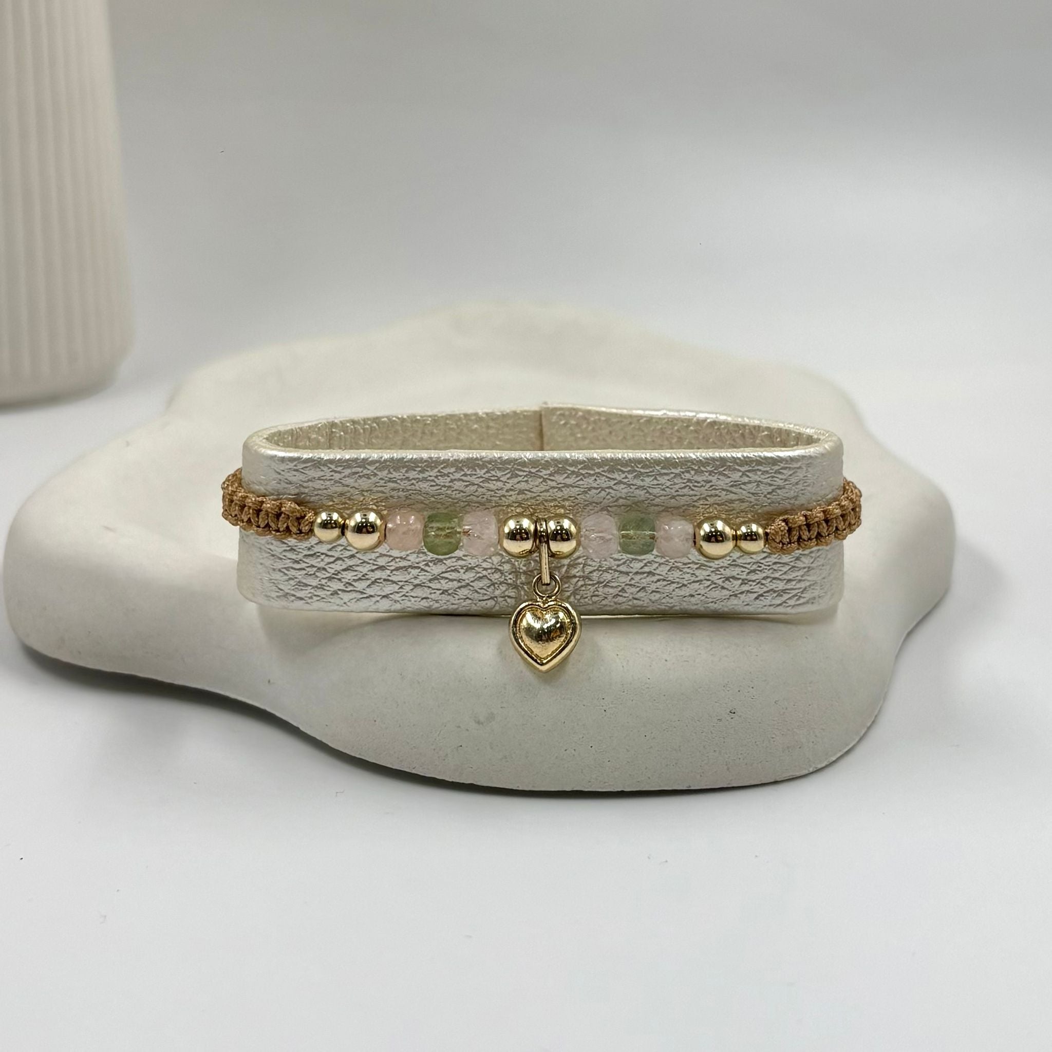 Pul288 Pulsera de corazón ♥️