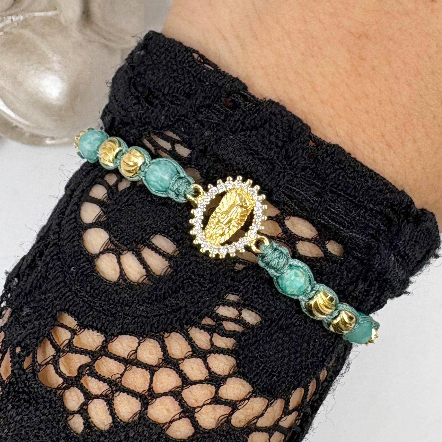 PUL264  PULSERA VIRGEN DE GUADALUPE