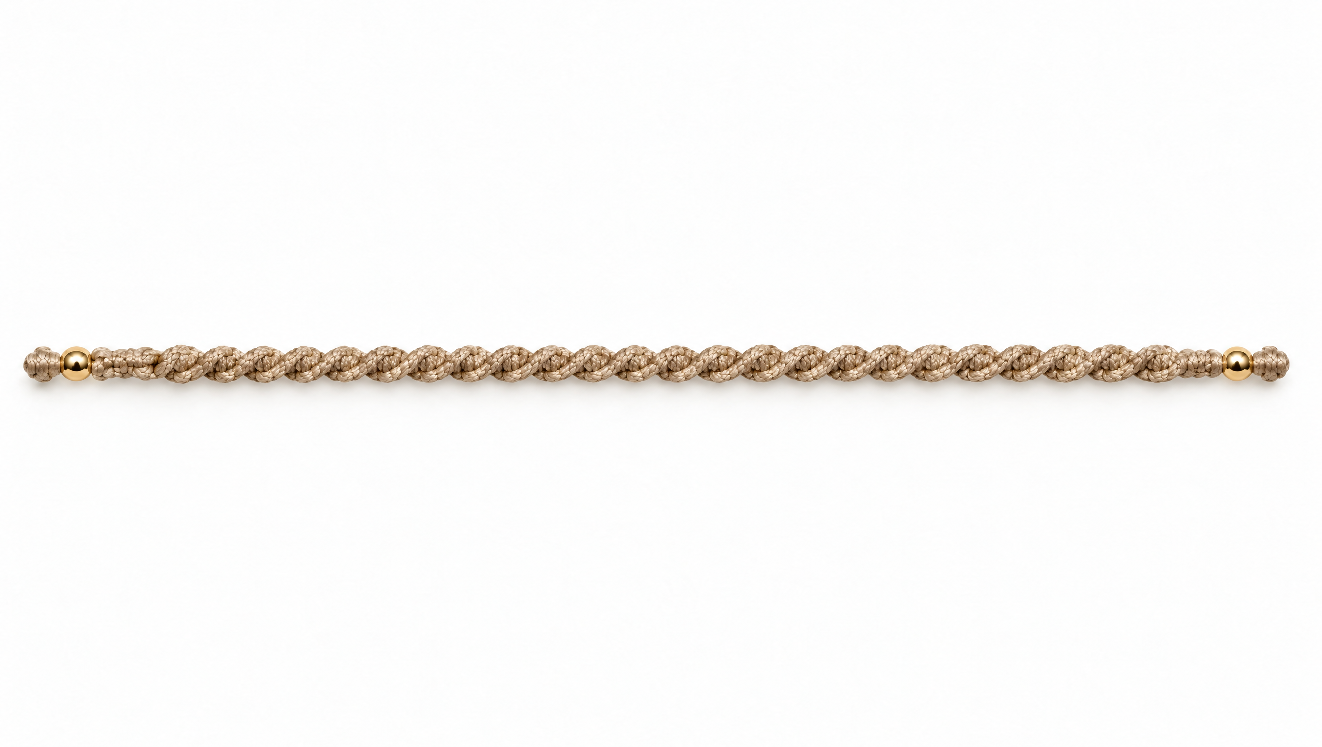 Pulsera Macramé ADN - Oro Laminado
