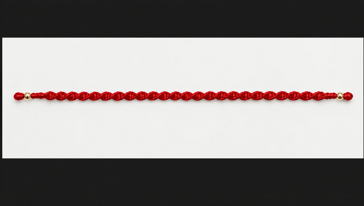Pulsera Macramé ADN - Oro Laminado