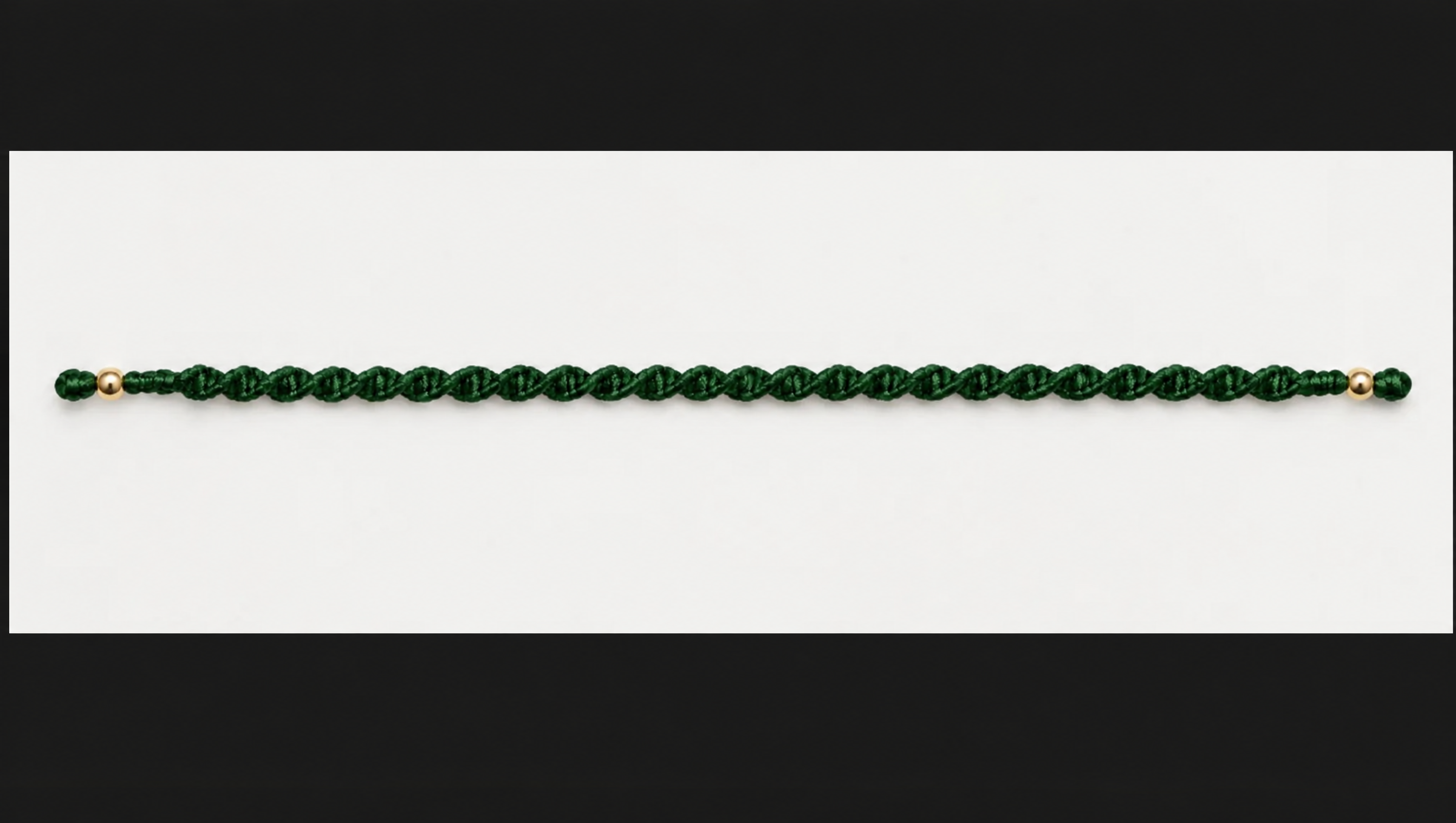 Pulsera Macramé ADN - Oro Laminado
